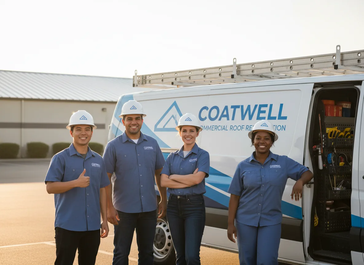 Commercial roof coating company in Bullard, TX